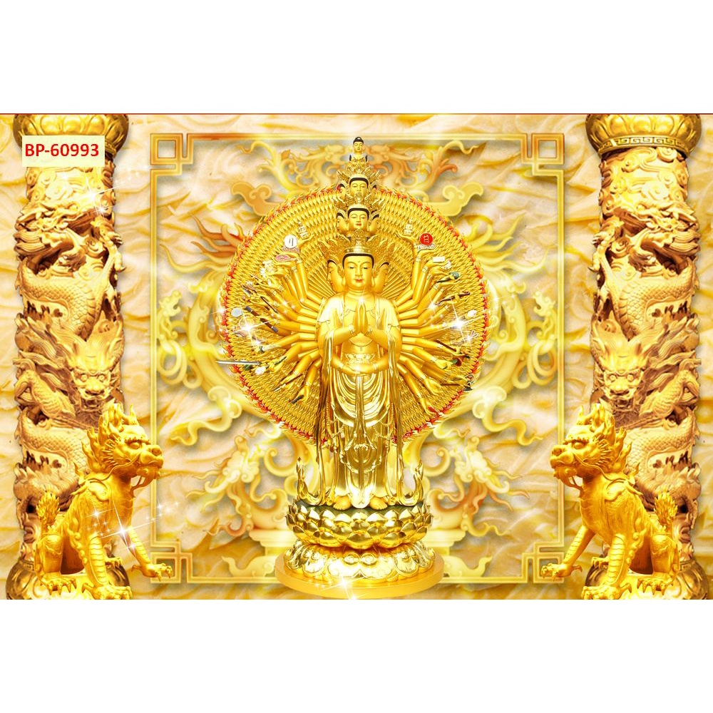 Tranh dán tường tôn giá in theo kích thước yêu cầu