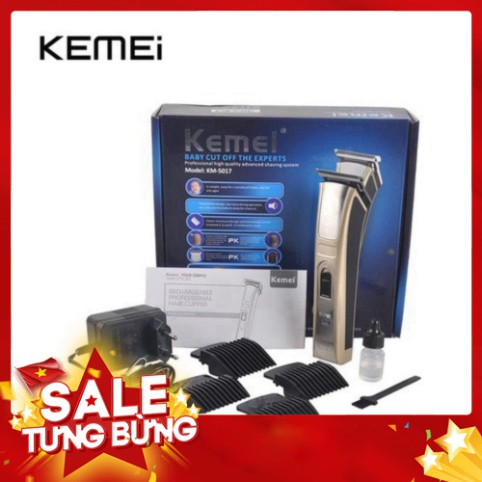 [FREE SHIP] 💥[BẢO HÀNH 1 NĂM]💥Tông Đơ Cắt Tóc, Tạo Viền KEMEI 5017 Gia Đình Tại Nhà💥SIÊU HOT💥