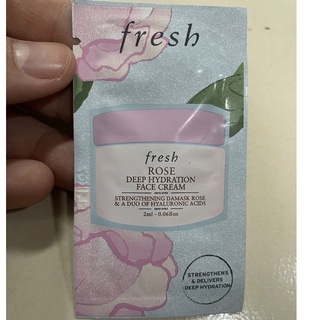   AUTH 1000%  Sample mẫu thử Kem dưỡng FRESH Rose Deep Hydration Face Cream 