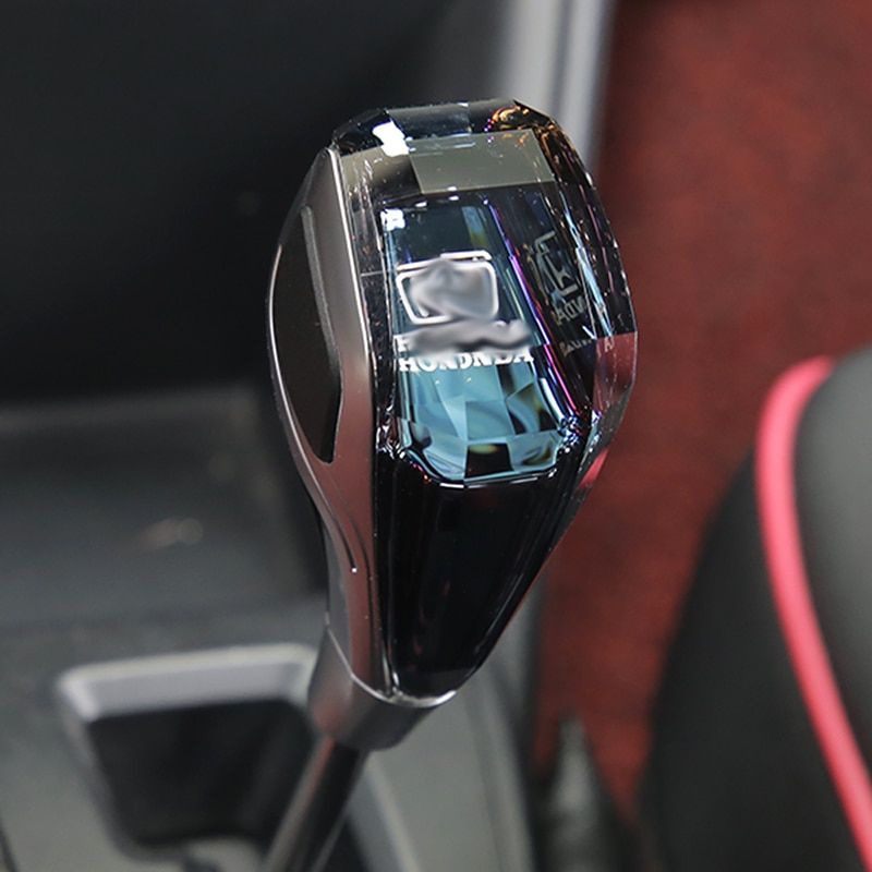 Tay Cầm Pha Lê Thông Dụng Cho Xe Hơi Mới Núm Cần Số Đầu Cần Số Cho Toyota VW Honda Hyundai Mitsubishi