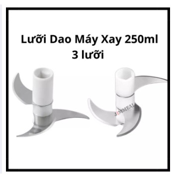 Lưỡi Dao Thay Thế Cho Máy Xay Tỏi Ớt Cầm Tay Mini Sạc Điện 250ml