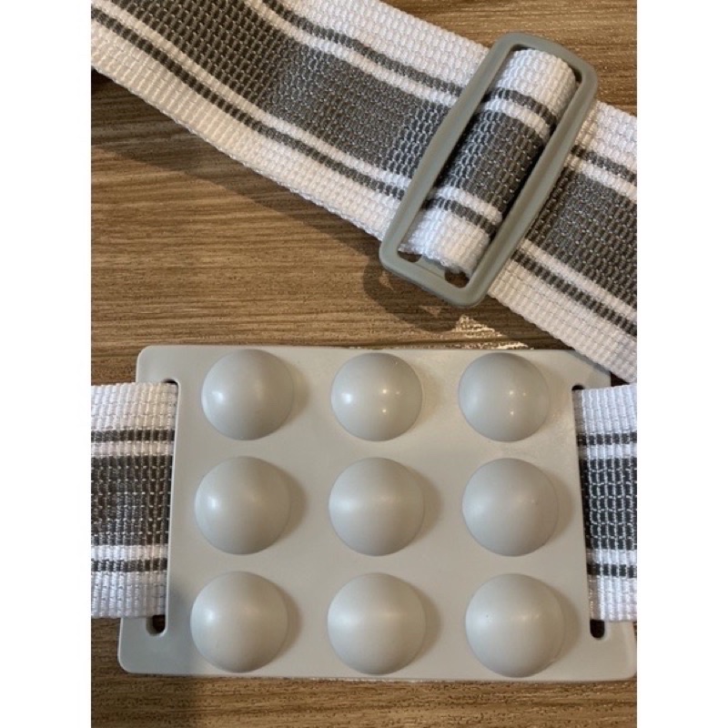 Dây đai máy rung bụng -máy mát xa toàn thân- cải tiến núm thấp mềm không gây đau rát