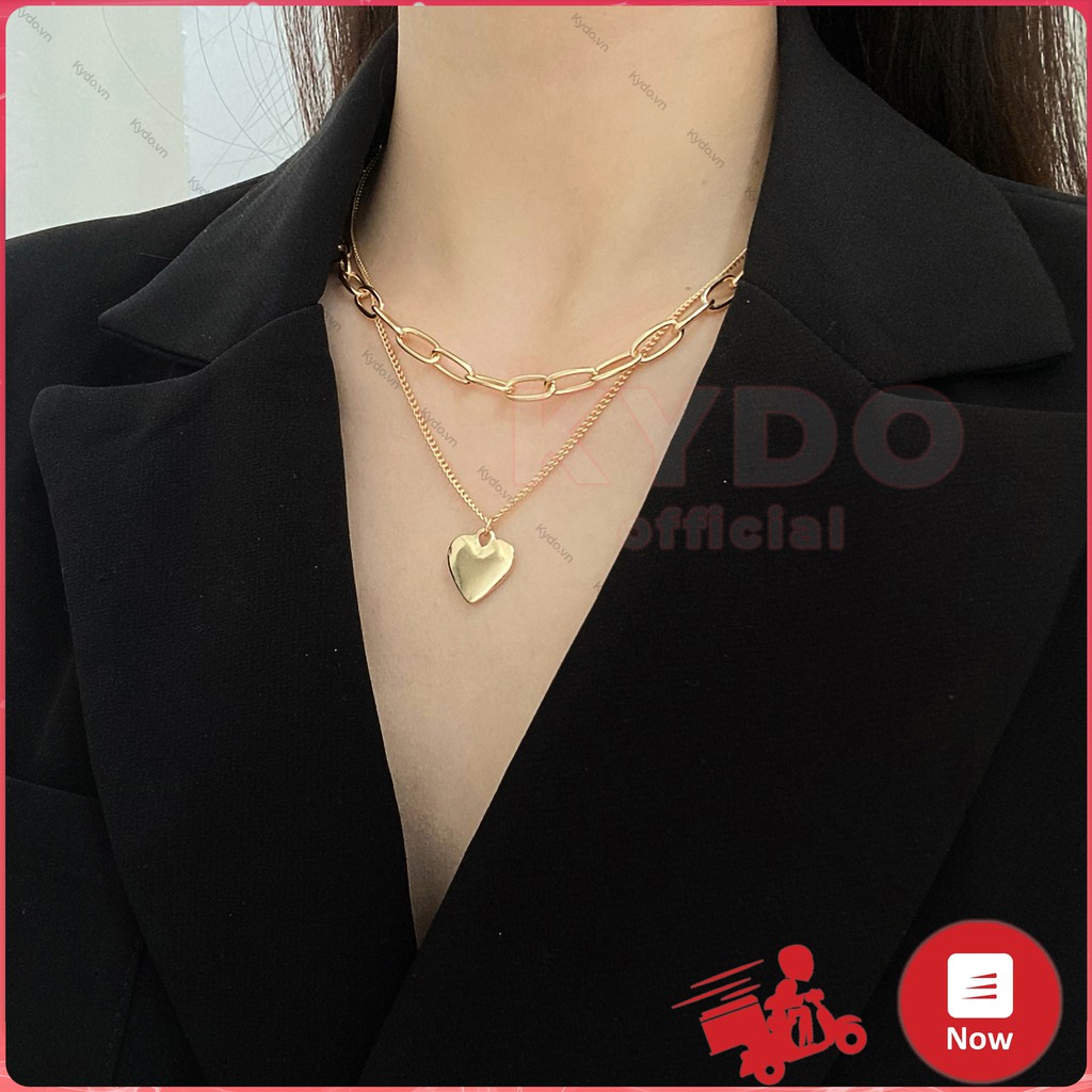 Vòng cổ nữ choker cá tính dây chuyền thời trang bạc 925 hàn quốc MCK6 - KYDO PAL Phụ kiện trang sức