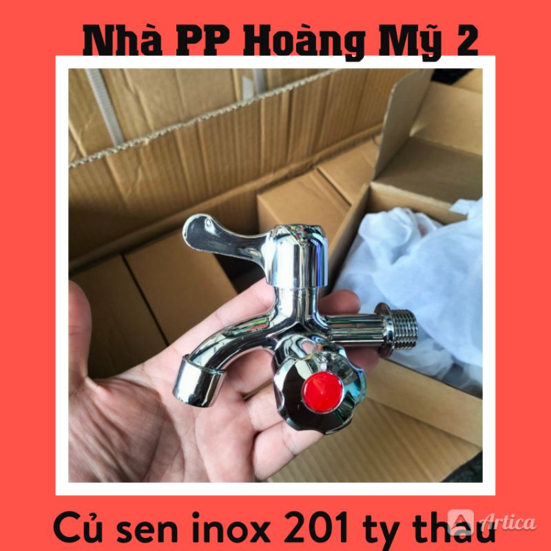 Củ sen lạnh inox 201 - Ty thau giá rẻ