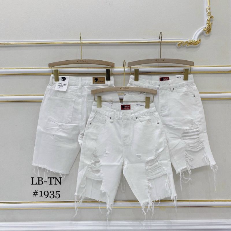 Quần jean ngố rách hàng QCL1