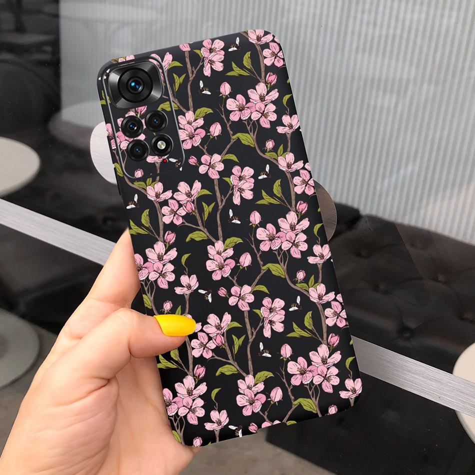 Ốp Điện Thoại Họa Tiết Hoa Hồng Cho Xiaomi Redmi Note 11  Note 10 10S Note10 Pro 9S Note9 9 Pro