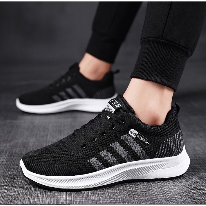 Giày thể thao nam sneaker YJYZ siêu thoáng khí ( 2 mầu )