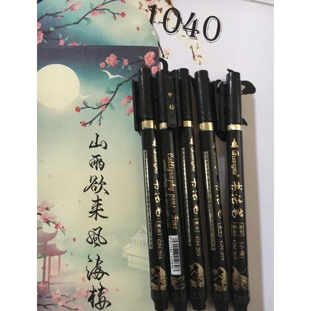 Bút PEN dạ Viết Chữ HÁN Tiếng Trung Thư Pháp- BL30