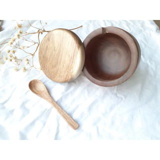 Hũ đựng gia vị bằng gỗ đẹp