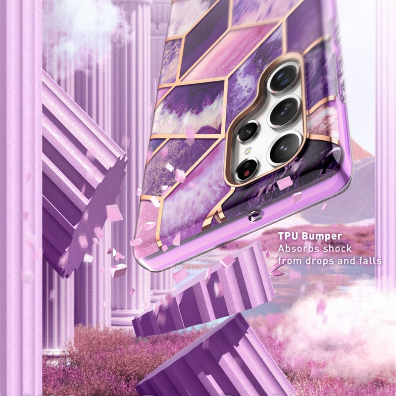 Ốp Điện Thoại Họa Tiết Đá Hoa Cương Lấp Lánh Cho Samsung Galaxy S22 Ultra S22 Ultra