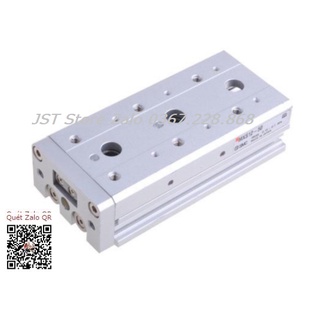 [ JST ] Xi lanh khí nén, bàn trượt, bàn trượt xi lanh SMC MXS12-50