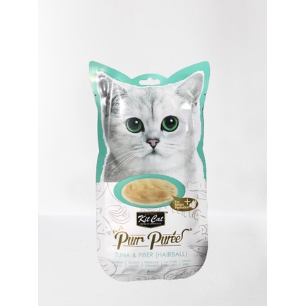 Súp Kitcat Purr Puree Bổ Sung Dinh Dưỡng Cho Mèo 15g*4