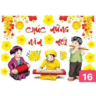 Decal trang trí tết MS09-17