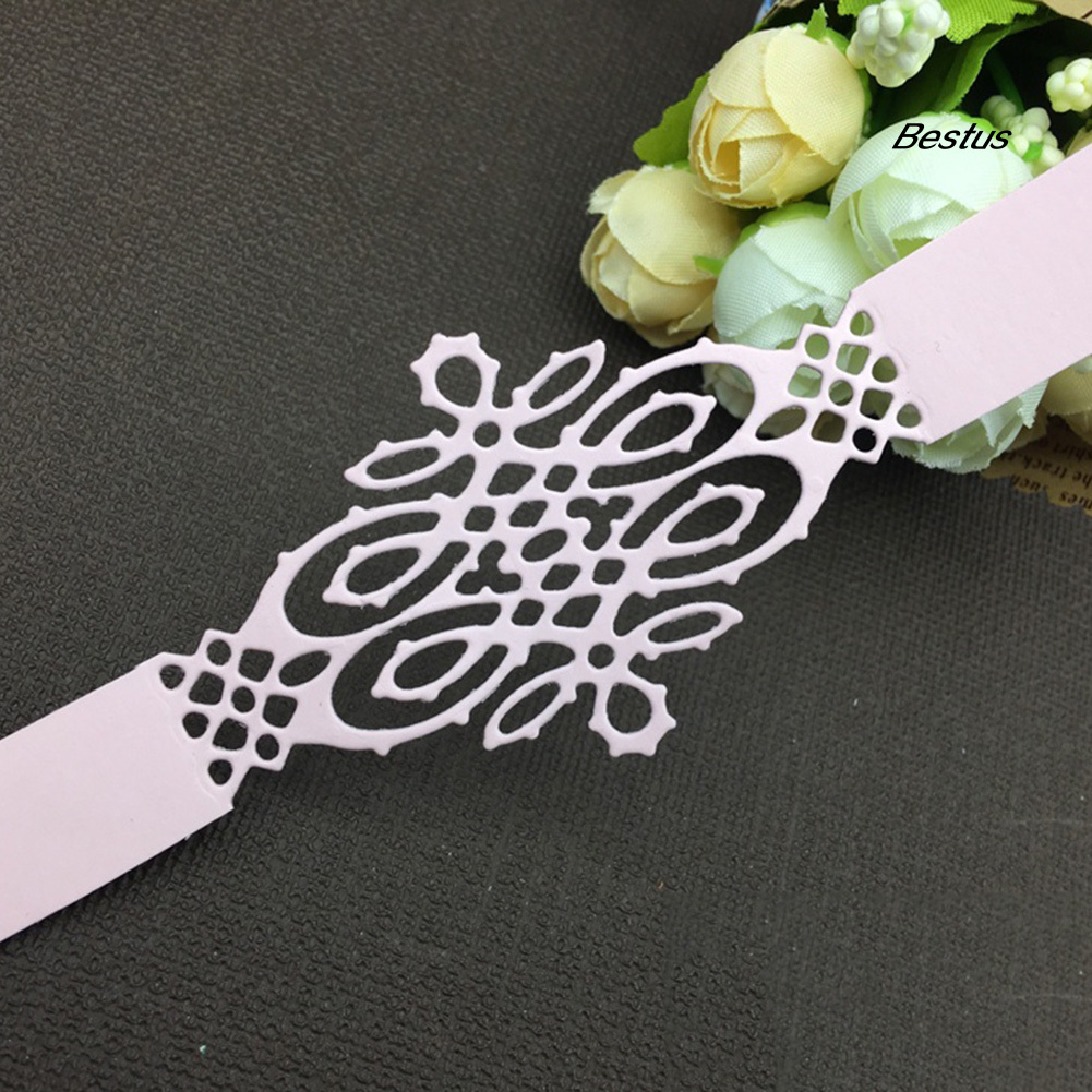 【BEST❀】Flower Border Edge DIY Stencil Scrapbooking Decor Paper Craft Metal Cutting Die