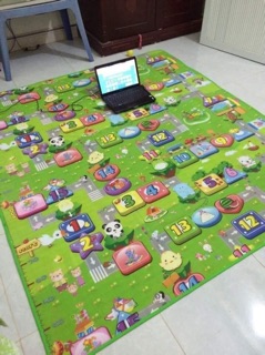 Thảm chơi cho bé 2 mặt 1.8x2m