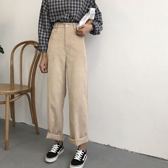 [ Order } QUẦN RETRO NHUNG( ảnh khách mặc 3)