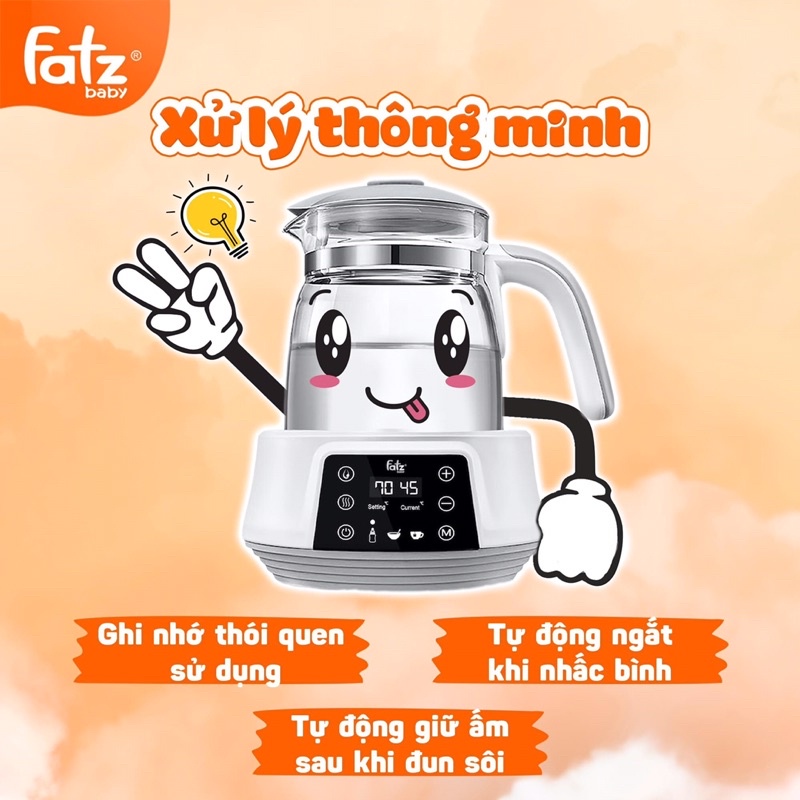 Máy đun nước pha sữa Quick 5 Fatzbaby FB3569TK