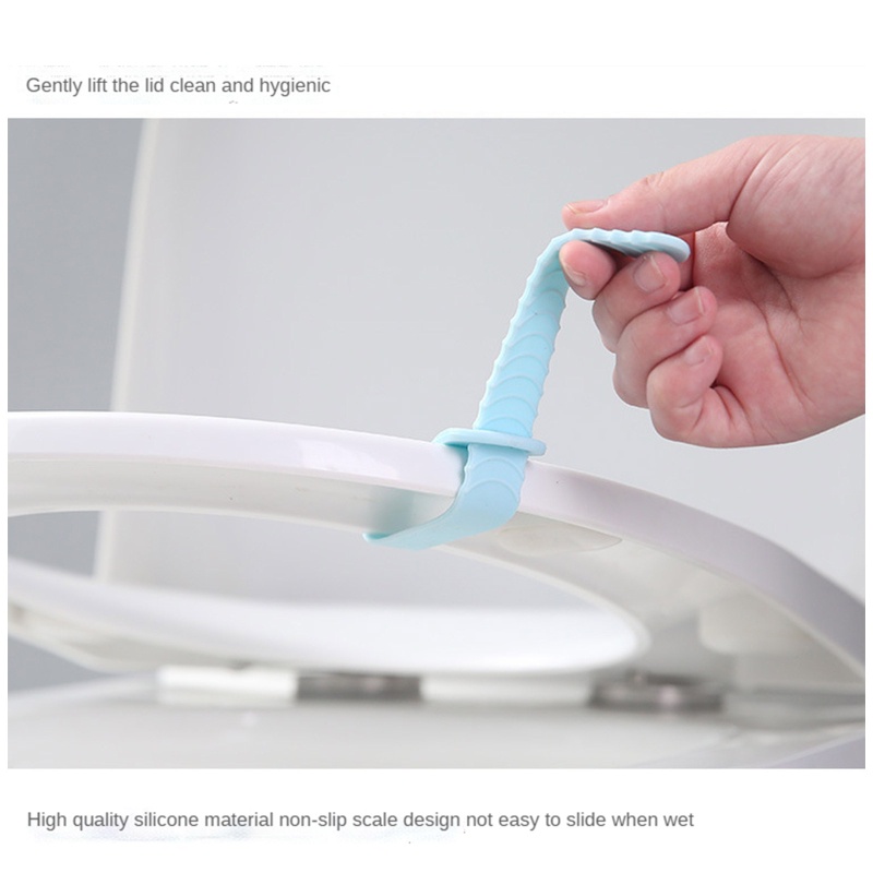 Đệm Silicone Nâng Nắp Bồn Cầu Dễ Lắp Đặt