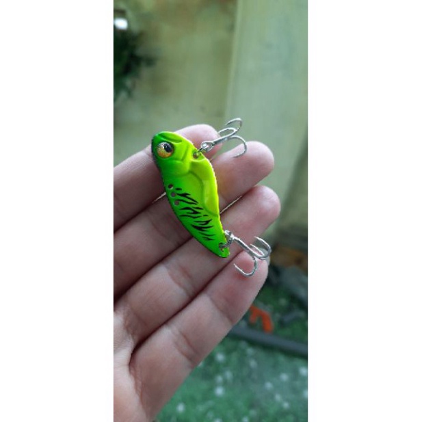 Mồi câu lure cá sắt VIB , mồi lure cá lóc, cá chẽm full lưỡi BKK