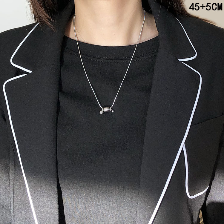 Vòng cổ kim loại thiết kế đơn giản cá tính thời trang cho nữ