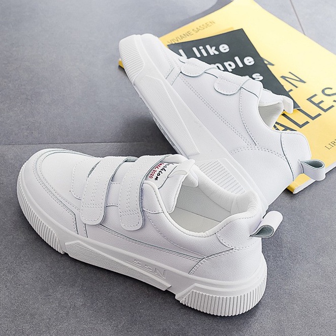 Giày thể thao nữ giá rẻ sneaker nữ màu trắng đế bằng cao cấp ulzzang - TKB-C5C5 | BigBuy360 - bigbuy360.vn