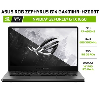  Laptop ASUS ROG Zephyrus G14 GA401HR-HZ009T R7-4800HS 8G 512G GTX 1650 14' 144Hz 