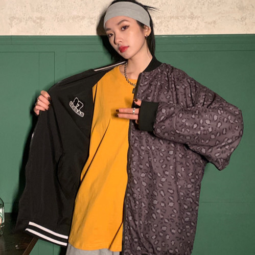 Áo Khoác Dáng Rộng In Họa Tiết Da Báo Thời Trang Dành Cho Nữ | BigBuy360 - bigbuy360.vn