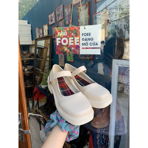 giày búp bê Vintage White Loli @nha.foee_