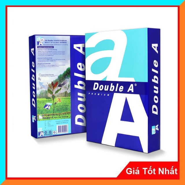 Giấy In Photo Cao Cấp A5 Double A DL 70 Gsm Thích Hợp Với Tất Cả Các Loại Máy In