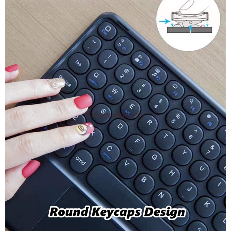 Bao da máy tính bảng NIXXOS tích hợp bàn phím nam châm có ngăn đựng bút thích hợp cho iPad 10.2'' 7th