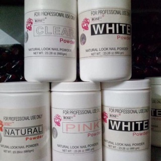 Bột đắp móng clear - natural - ưhite 35g