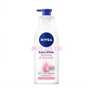 Sữa dưỡng thể trắng mịn Nivea Extra White Radiant & Smooth 400ml