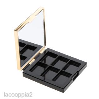 Hộp Rỗng Đựng Phấn Mắt Má Hồng Lacooppia2 Kèm Gương Tiện Dụng