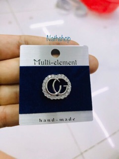 Ghim Cài Áo Đá Rhinestone