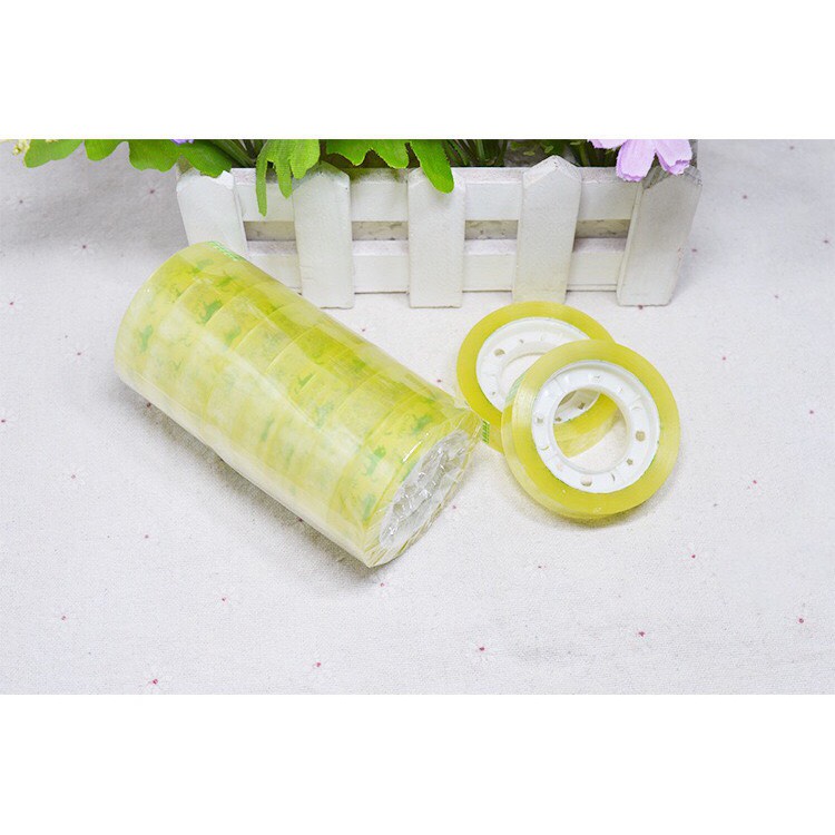 Cuộn băng dính nhỏ băng dính văn phòng loại 1cm E233