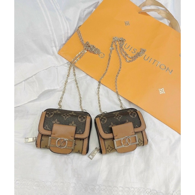 Túi lv mini vừa đeo chéo vừa đeo bụng hottred