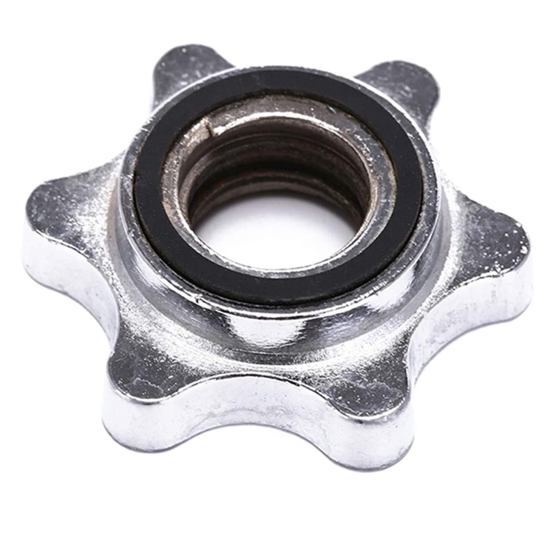 Bộ 2 Kẹp Vít Dạng Xoay Đường Kính 1In Tiêu Chuẩn Cho Thanh Tạ Cao Su