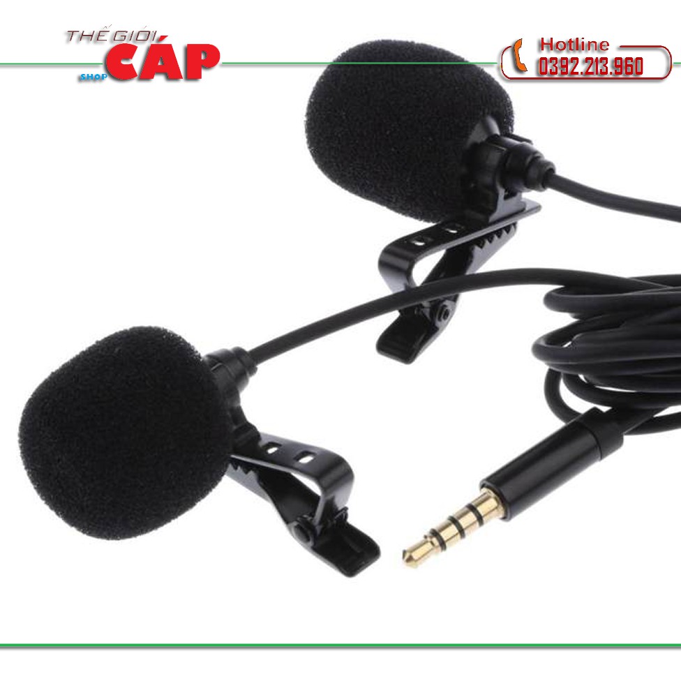 Microphone Cài Áo Lavalier Chuyên nghiệp KFW SK200 Cao Cấp