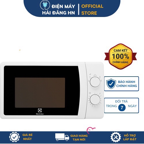 Lò vi sóng Electrolux EMM20K18GWI 20 lít Điện Máy Hải Đăng HN