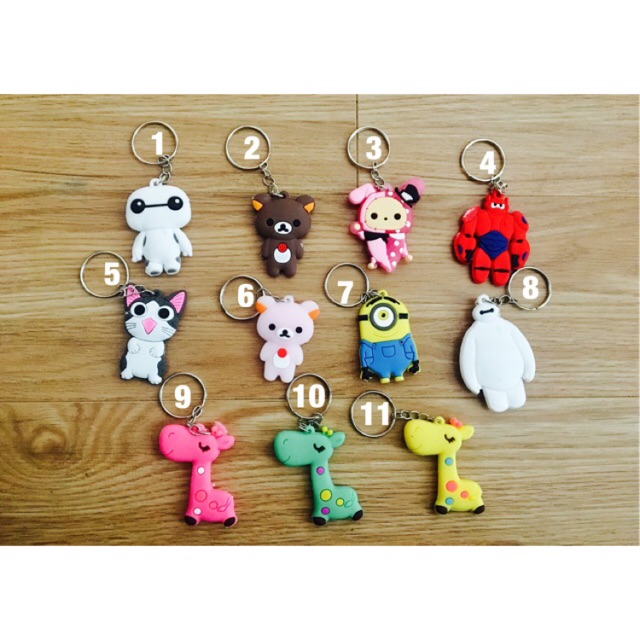 Móc khoá 3D ngộ nghĩnh