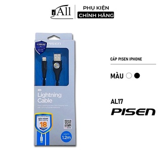 Cáp sạc nhanh cho iphone Lightning Cable Pisen AL17 dài 1m2 – iAll Store