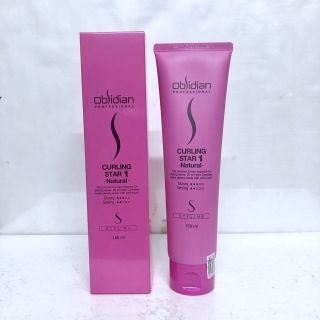 Gel bóng tạo kiểu tóc uốn xoăn tự nhiên - Obsidian Curling Star 1 Natural 150ml