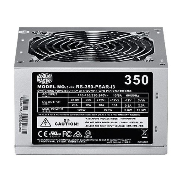 Nguồn Máy Tính Cooler Master 350W công suất thật bao giá thị trường