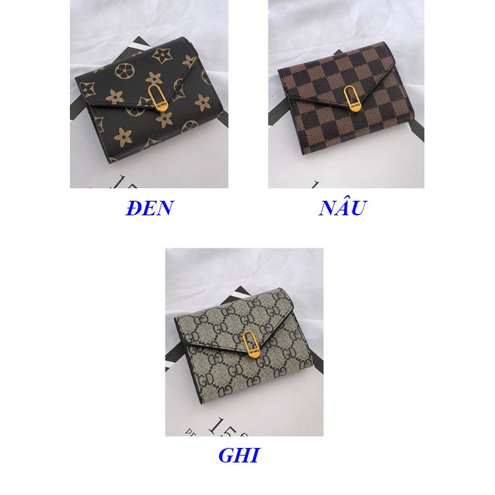 Ví bóp cầm tay da nữ mini đẹp FETATI VD207