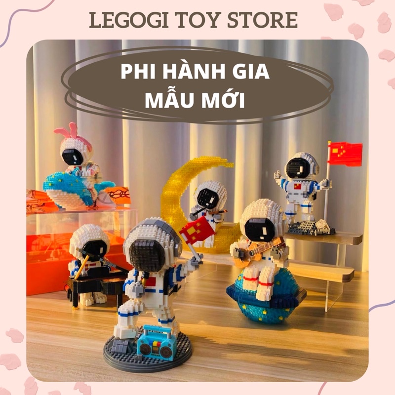 Đồ chơi lắp ráp Legogi xếp hình PHI HÀNH GIA mô hình lắp ghép thông minh trẻ em