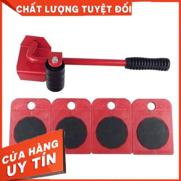 [Loại 1 tốt nhất] Bộ dụng cụ nâng, di chuyển vật nặng - Kit kích nâng đồ nặng thông minh