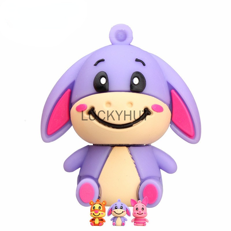 Usb Dung Lượng 128GB 1GB 8GB 16GB 32GB 64GB 1TB Hình Động Vật Dễ Thương