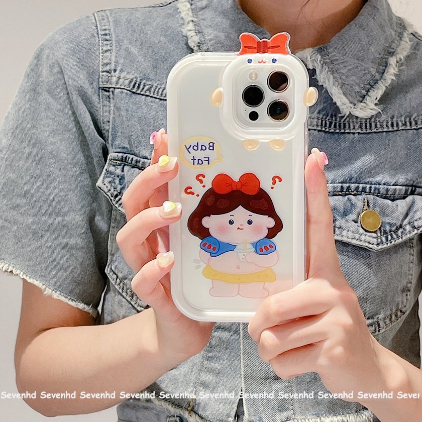 Ốp Điện Thoại Mềm Trong Suốt In Hình Quái Vật Nhỏ Cho iPhone 14 13 12 11 Pro Max Xs Max Xr X 7 8 6 6s Plus