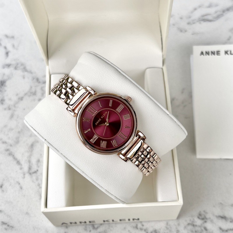 Đồng hồ ANNE KLEIN dây rose gold dành cho nữ model AK/2158BYRG