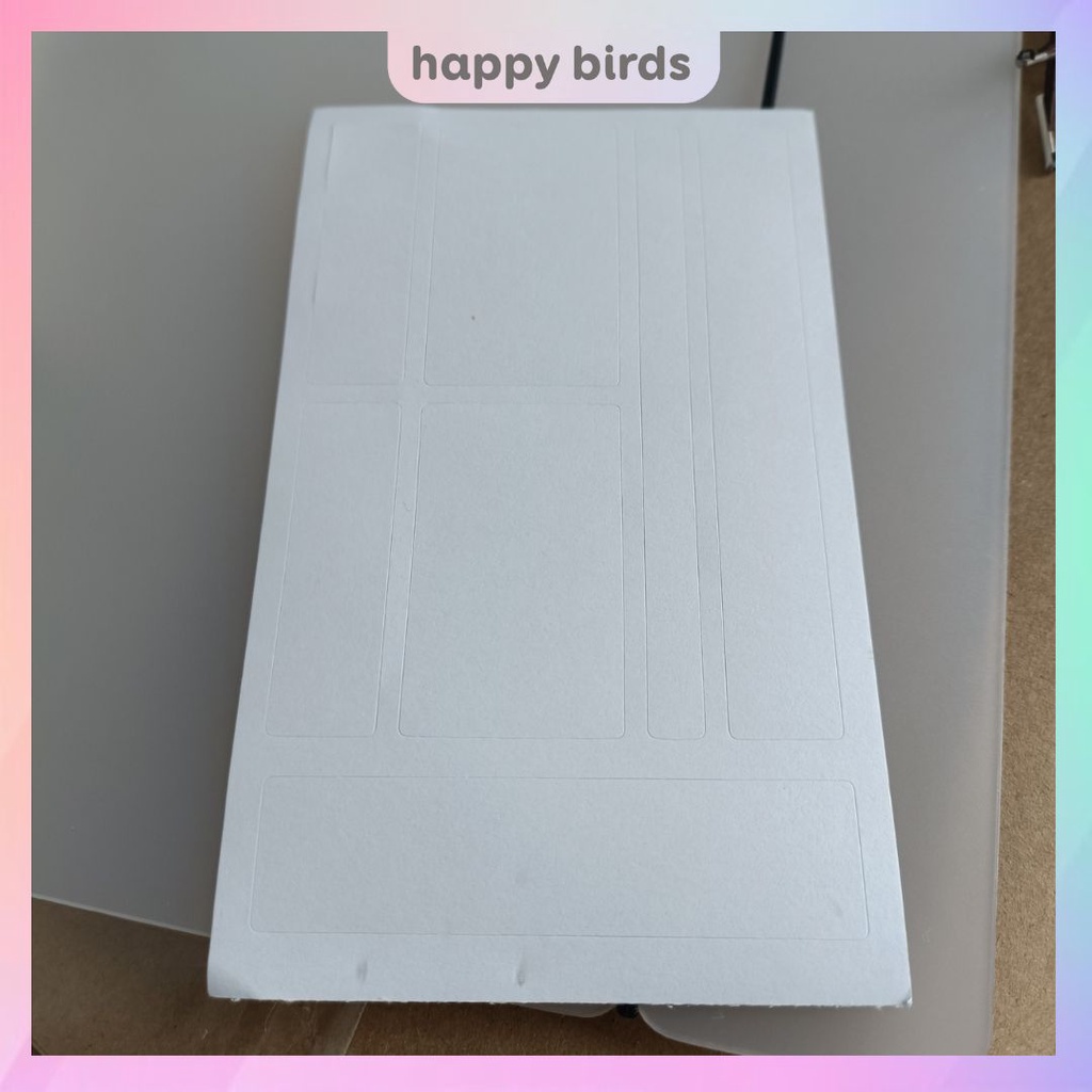 Giấy phân trang ghi chú sticker ngày tháng năm phân trang sổ ghi chép sổ planner bullet journal